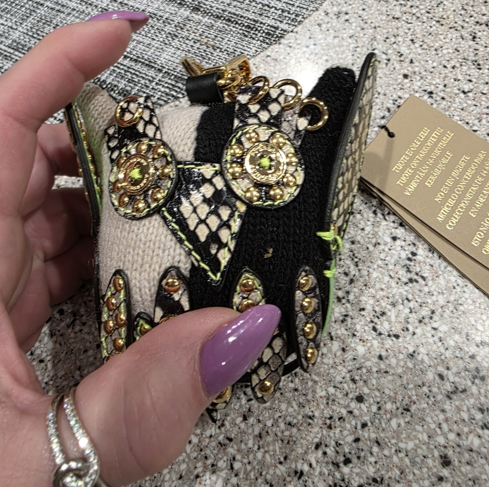 Burberry NWT bag charm. Mavis the owl